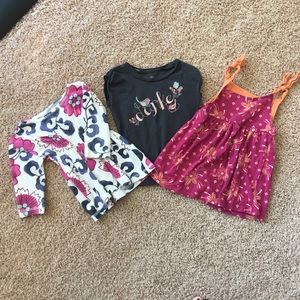 Girls 3T Tea Collection bundle-3 tops